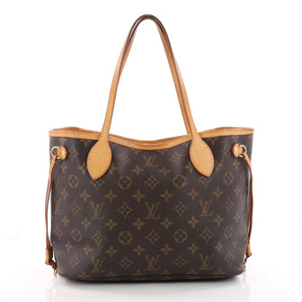 Louis Vuitton Neverfull Tote Monogram Canvas PM Brown 3301803