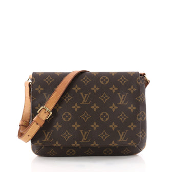 Louis Vuitton Musette Tango Handbag Monogram Canvas 3303004