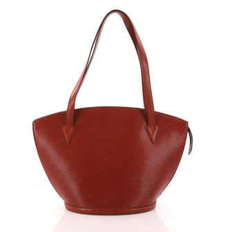 Louis Vuitton Saint Jacques Handbag Epi Leather PM Brown 3303304