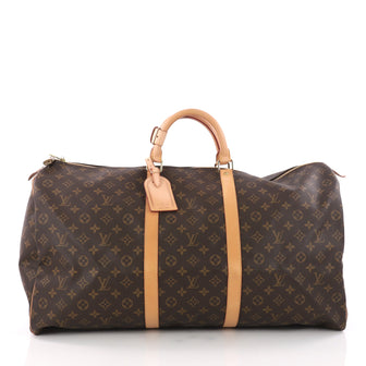 Louis Vuitton Keepall Bag Monogram Canvas 60 Brown 3303603