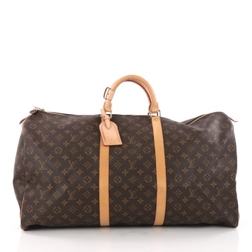 Louis Vuitton Keepall Bag Monogram Canvas 60 Brown 3303603
