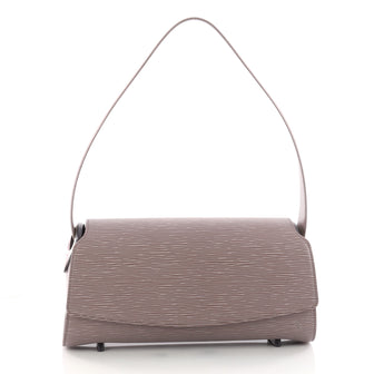 Louis Vuitton Nocturne Handbag Epi Leather GM Purple 3303802