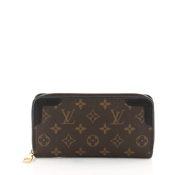 Louis Vuitton Retiro Zippy Wallet Monogram Canvas Brown 3304501