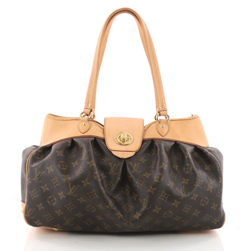 Louis Vuitton Boetie Handbag Monogram Canvas MM Brown 3306403