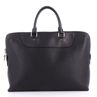 Louis Vuitton Porte-Documents Jour Bag Epi Leather Black 3307801
