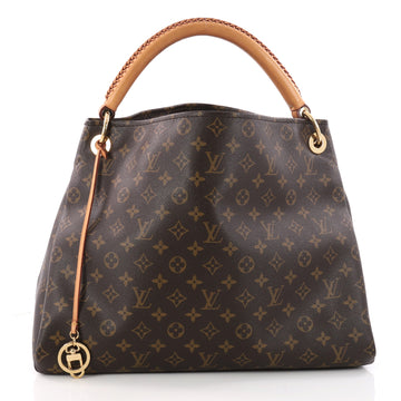 Louis Vuitton Artsy Handbag Monogram Canvas MM Brown 3309201