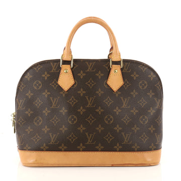 Louis Vuitton Vintage Alma Handbag Monogram Canvas PM 3309402