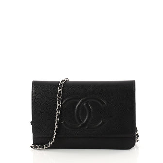 Chanel Timeless Wallet on Chain Caviar Black 3310003