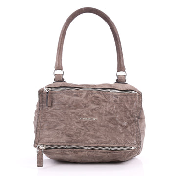 Givenchy Pandora Bag Distressed Leather Small Brown 3310301