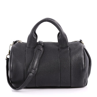 Alexander Wang Rocco Satchel Leather Black 3312601