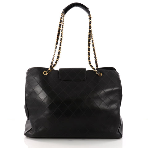 Buy Chanel Vintage Supermodel Weekender Bag Quilted Leather 3314302
