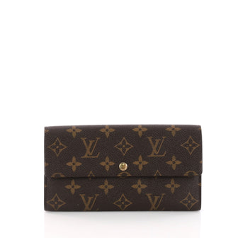 Louis Vuitton Sarah Wallet Monogram Canvas Brown 3314801