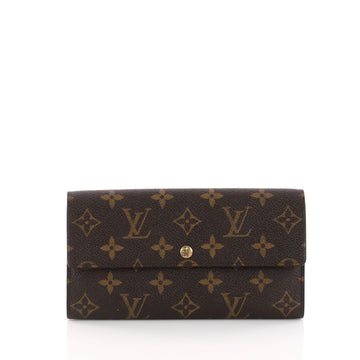 Louis Vuitton Sarah Wallet Monogram Canvas Brown 3314801