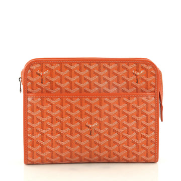 Goyard Jouvence Toiletry Pouch Coated Canvas Orange 3315002