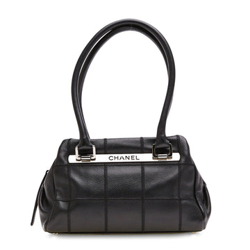 Lax Square Stitch Handbag Caviar