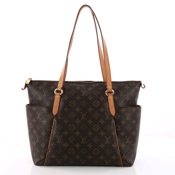 Louis Vuitton Totally Handbag Monogram Canvas MM Brown 3323801