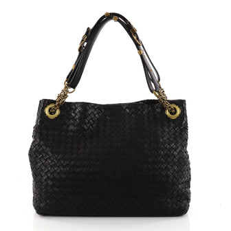 Bottega Veneta Belted Handle Tote Intrecciato Nappa 3325301