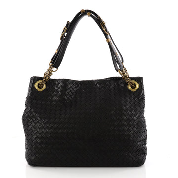 Bottega Veneta Belted Handle Tote Intrecciato Nappa 3325301
