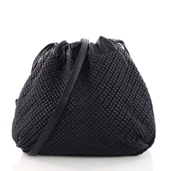 Bottega Veneta Drawstring Shoulder Bag Quilted Leather 3325302