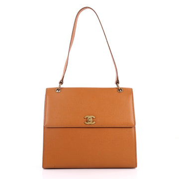 Vintage CC Flap Shoulder Bag Caviar Medium
