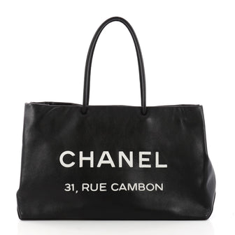 Chanel Essential 31 Rue Cambon Shopping Tote Leather 3325702