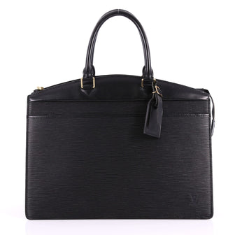 Louis Vuitton Riviera Handbag Epi Leather Black 3326901