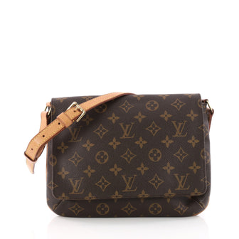 Louis Vuitton Musette Tango Handbag Monogram Canvas 3327203