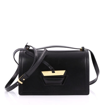 Loewe Barcelona Shoulder Bag Leather Medium Black 3328601