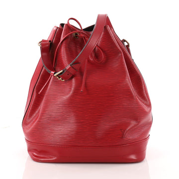 Louis Vuitton Noe Handbag Epi Leather Large Red 3329404