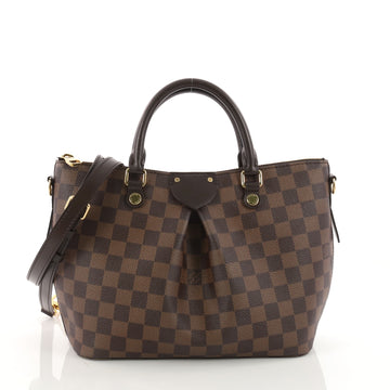 Louis Vuitton Siena Handbag Damier PM Brown 3330202