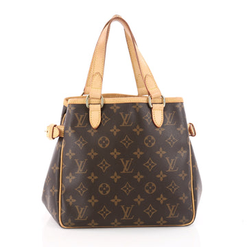 Louis Vuitton Batignolles Handbag Monogram Canvas Brown 3330203