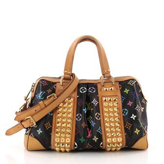 Louis Vuitton Courtney Bag Monogram Multicolor MM Black 3332901