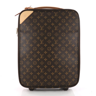 Louis Vuitton Pegase Luggage Monogram Canvas 45 Brown 3333602