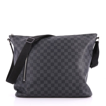 Louis Vuitton Mick Handbag Damier Graphite GM Gray 3334102