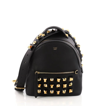 Fendi By The Way Backpack Crossbody Studded Leather Mini 3334201