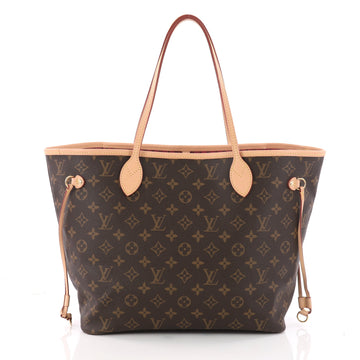 Louis Vuitton Neverfull NM Tote Monogram Canvas MM Brown 3334601