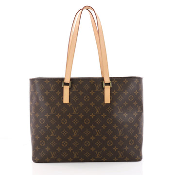 Louis Vuitton Luco Handbag Monogram Canvas Brown 3336101