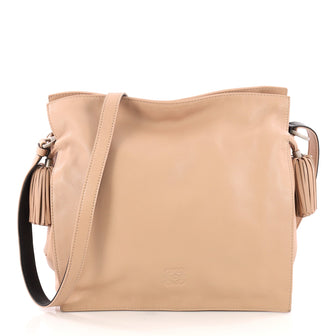 Loewe Flamenco Bag Leather Medium Brown 3338101