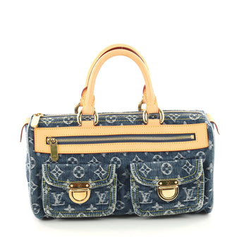 Louis Vuitton Neo Speedy Bag Denim Blue 3338526