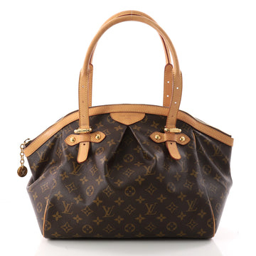 Louis Vuitton Tivoli Handbag Monogram Canvas GM Brown 3339401