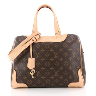 Louis Vuitton Retiro NM Handbag Monogram Canvas Brown 3340001