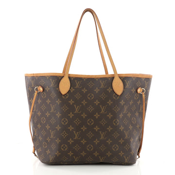 Louis Vuitton Neverfull Tote Monogram Canvas MM Brown 3344003