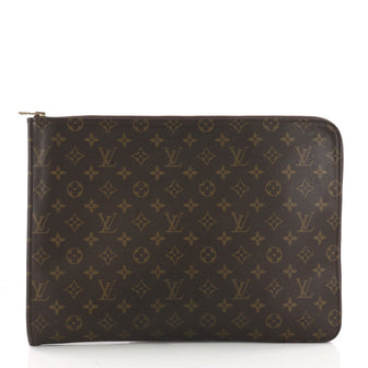 Louis Vuitton Poche Documents Monogram Canvas Brown 3346202
