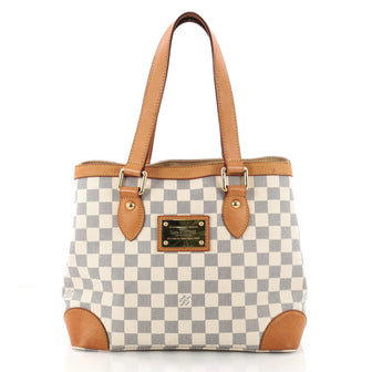 Louis Vuitton Hampstead Handbag Damier PM White 3346204