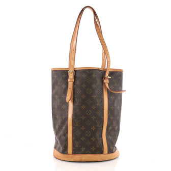 Louis Vuitton Bucket Bag Monogram Canvas GM Brown 3346205
