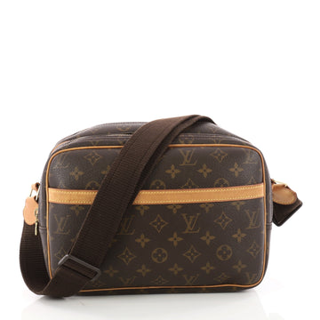 Louis Vuitton Reporter Bag Monogram Canvas PM Brown 3349201