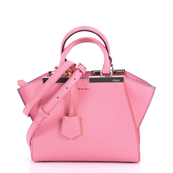 Fendi 3Jours Handbag Leather Mini 33493