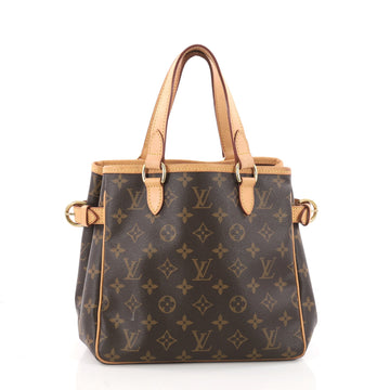 Louis Vuitton Batignolles Handbag Monogram Canvas Brown 3350103