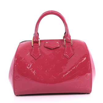 Louis Vuitton Montana Handbag Monogram Vernis Pink 3351302