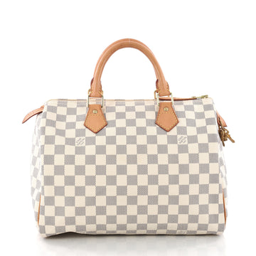 Louis Vuitton Speedy Handbag Damier 30 White 3352302